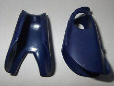 06080V, 2x Mantel, Reitermantel (mit Aufschlag), dunkelblau