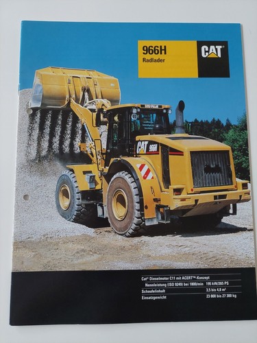 Caterpillar cat 966h - caterpillar, radlader