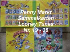 1 SAMMELKARTE (Nr.19-36) Ihrer Wahl von Looney Tunes Active! / Penny Markt