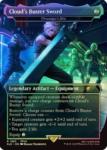 Cloud buster sword - buster,