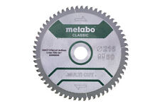 Metabo Kreissägeblatt HW/CT 216 x 30 60FZ/TZ 5 Grad Sägeblatt multi cut-classic