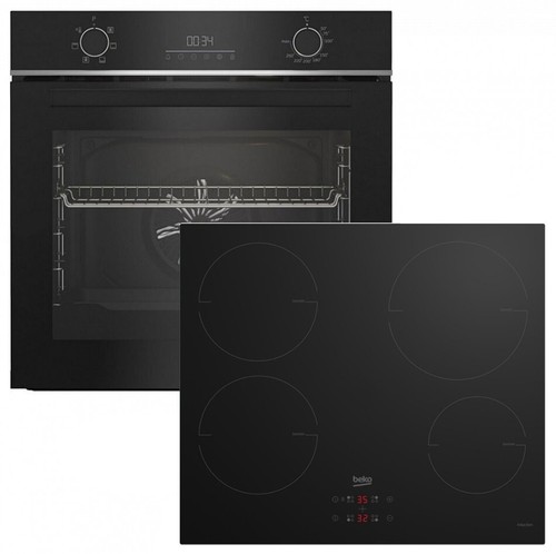 Beko herdset schwarz einbau - beko,