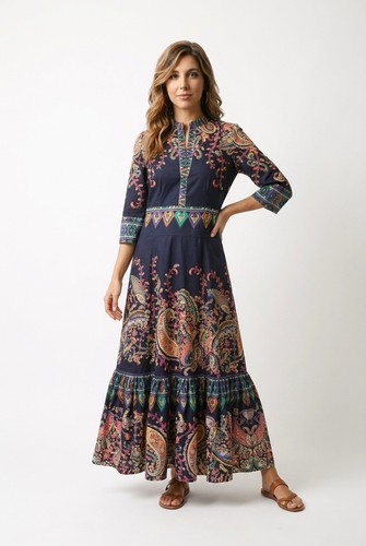 Etro damen maxikleid 44 - etro, gr.