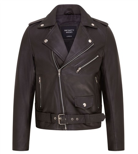 Herren schwarz retro brando - schwarz,