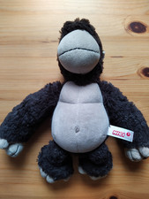 Affe Nici Plüschtier Gorilla 25 cm Plüsch Kuscheltier Sammler Tier braun