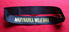 Mützenband,MARYNARKA WOJENNA,Captally,Marine,Militär,Uniform,Navy,Flotte,Polen