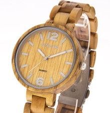 Excellanc Holzuhr Damenuhr