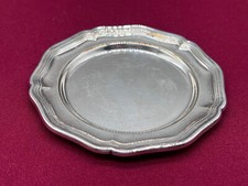 VERSILBERTER TELLER 13cm