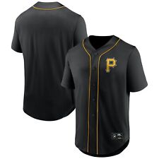 MLB Trikot Pittsburgh Pirates Core Foundation Schwarz Poly Baseball Jersey