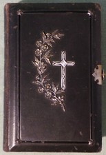 Altes Gesangbuch evangelische-lutherische Landeskirche, 1883 Kirche original