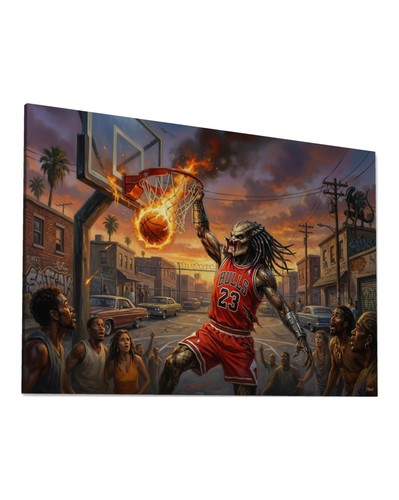Predator leinwand bild - leinwand,