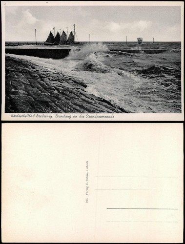Postcard norderney surf the - norderney,