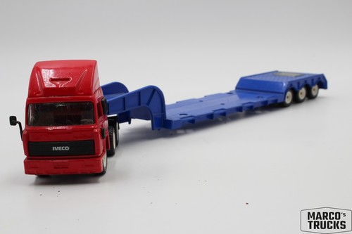 Siku iveco turbostar tieflader - iveco,