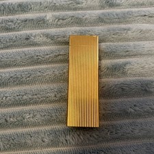 Maruman IC 501 Feuerzeug, Gold Goldend - Vintage Ungetestet Japan Vintage