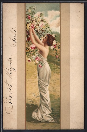 Mädchen antiken kleid am - kleid,