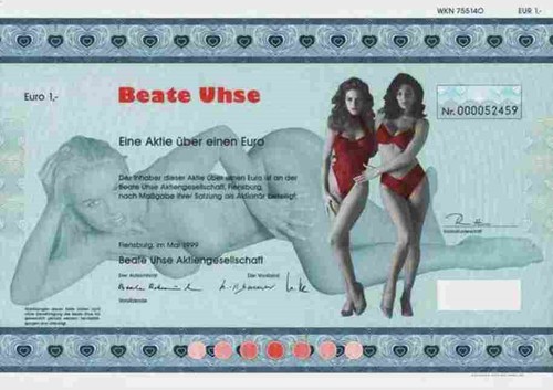 Beate uhse aktie eur - 1,