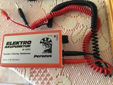 Elektroakupunktur Gerät Waldemar Charles W2005 Perseus mit  Zubehör Bücher