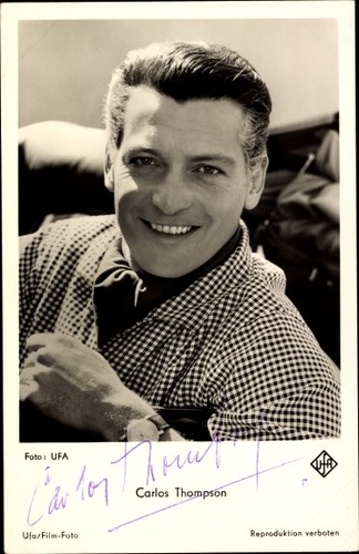 Schauspieler carlos - ak,