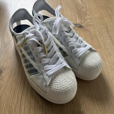 Adidas Superstar 38 39 Neu RAR Transparent Durchsichtig Mädchen Schuhe Sneaker