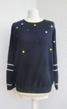 S'QUESTO Damen Feinstrick Pullover   Gr. L /  40 Langarm Pulli Glitzer