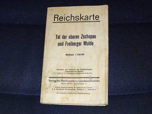 Reichskarte sachsen tal der - reichskarte,
