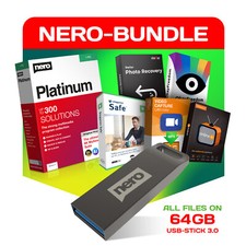 Nero Software Superbundle  Videobearbeitung Backup Medienverwaltung Brennen
