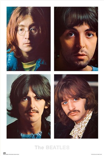 Poster the beatles white album - the,