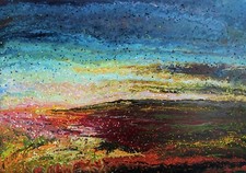 Abstrakte Landschaft Bild