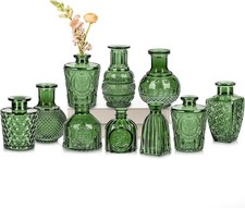 Kleine Glasvasen Set Vintage