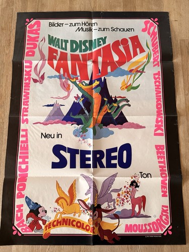 Kinoplakat fantasia walt - kinoplakat,