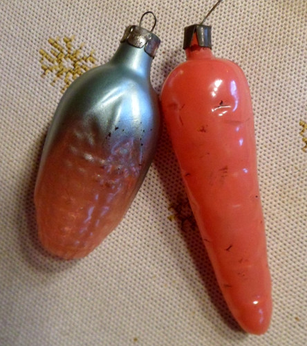 Alter christbaumschmuck möhre - christbaumschmuck,