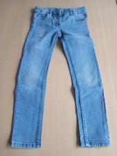 Kinder Mädchen Jeans Blau Gr