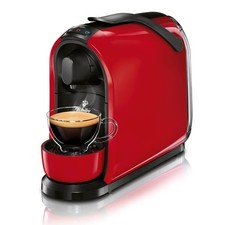Tchibo Cafissimo „Pure“ Kaffeemaschine Kapselmaschine für Caffè Crema, Rot