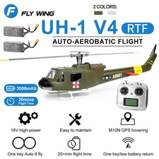 FlyWing UH1 V4 10CH GPS 3D 4