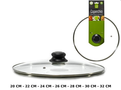 Glas und stahl deckel für - und,