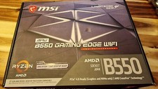 MSI MPG B550 GAMING EDGE WIFI AM4 ATX Mainboard - * Top Zustand *