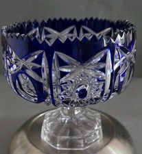 Bleikristall Konfektschale aus