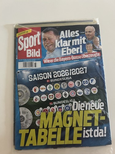 Bundesliga magnettabelle - bundesliga,