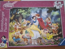 Ravensburger Disney Schneewittchen 100 Teile Glitzer Puzzle Kinder ab 6 Jahren