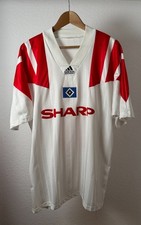 Hamburger SV HSV 1992/93 Heimtrikot – Sharp #10 – Größe XL