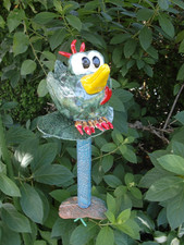witziger Vogel Keramik Unikat