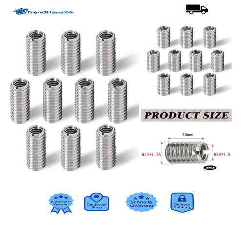 Stück m12 m10 - 10, zu