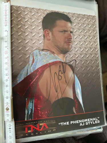 Styles tna promo - promo, autogramm