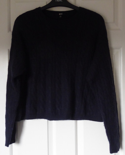 Uniqlo 100 kaschmir marine - 100,