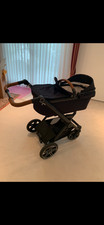 Kinderwagen von Hartan Blau/Braun mit Sportwagen