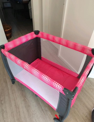 Baby reisebett rosa neuwertig - reisebett,