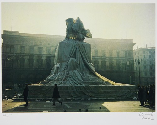 Christo offset lithographie - christo,,