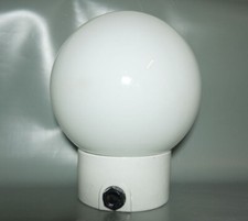 Vintage Kugellampe Keramik