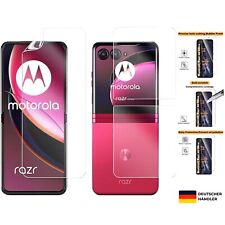 2 Stück Hydrogel Displayschutzfolie für Motorola Razr 50 Ultra, [hohe Empfind...