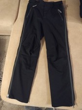 Langlauf Überziehhose Decathlon Gr.152 Schwarz Kinder Sportbekleidung
